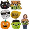 Ghoul Gang Wall Cutouts for Halloween – Party Decor – Wall Decor – Cutouts – Halloween – 6 Pieces