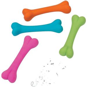 Colorful Bones Shaped Erasers – Set of 24 – Halloween and Party Favors, Classroom Giveaways(2.5″)