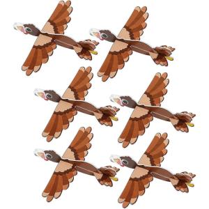 Foam Turkey Gliders Bulk 48 Pc