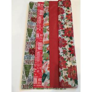 Fun Express Christmas Tissue Paper – Gift Bag and Holiday Party Supplies – 50 Pieces
