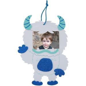 Fun Express Yeti Photo Christmas Ornament Craft Kit – Makes 12 – Less Than Perfect