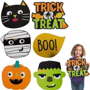 Ghoul Gang Wall Cutouts for Halloween – Party Decor – Wall Decor – Cutouts – Halloween – 6 Pieces