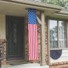 Fun Express – Traditional Patriotic Pillar Bunting for Fourth of July – Home Decor – Outdoor – Banners & Windsocks & Flags – Fourth of July – 1 Piece