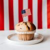 Fun Express – Usa Flag Cake Picks For Fourth of July – Party Supplies – Serveware & Barware – Picks & Stirrers & Parasols – Fourth of July – 144 Pieces