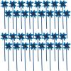 Fun Express 144 Pieces Blue Pinwheels, Child Abuse Awareness, 4th of July Parades, Party Supplies
