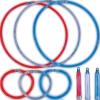 Fun Express 75Pc Patriotic Value Glow | Patriotic Decoration for 4th of July, Memorial Day & USA Events
