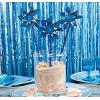 Fun Express Colorful Pinwheels Bulk Set of 36 – Blue and Silver Spinning Pinwheel Toys for Kids Birthday Party Decorations | Garden Party Favors for Outdoor Events, Graduations & Toddler Crafts