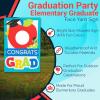Fun Express Graduation Party Elementary Graduate Face Yard Sign – Graduation Party Decorations – Graduate Grad Waterproof Lawn Yard Signs – College High School Outdoor Lawn Decorations