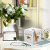 Fun Express Graduation Party White Favor Boxes with Gold Tassel, 25 Pieces