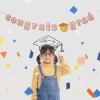 Fun Express Groovy Grad Garland