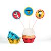 Fun Express Peanuts Graduation Paper Cupcake Liners with Picks, 3″, 100 Pc. Bulk