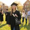 Fun Express Religious Graduation Black Tote Bags, 12 Pieces
