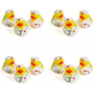 Fun Express Nurse Rubber Ducks in Bulk 12 Pack – Mini Rubber Duckies for Women | Medical Assistant Gifts & Pharmacy Technician | Nurse Week Gifts Bulk for Nursing Student Graduation