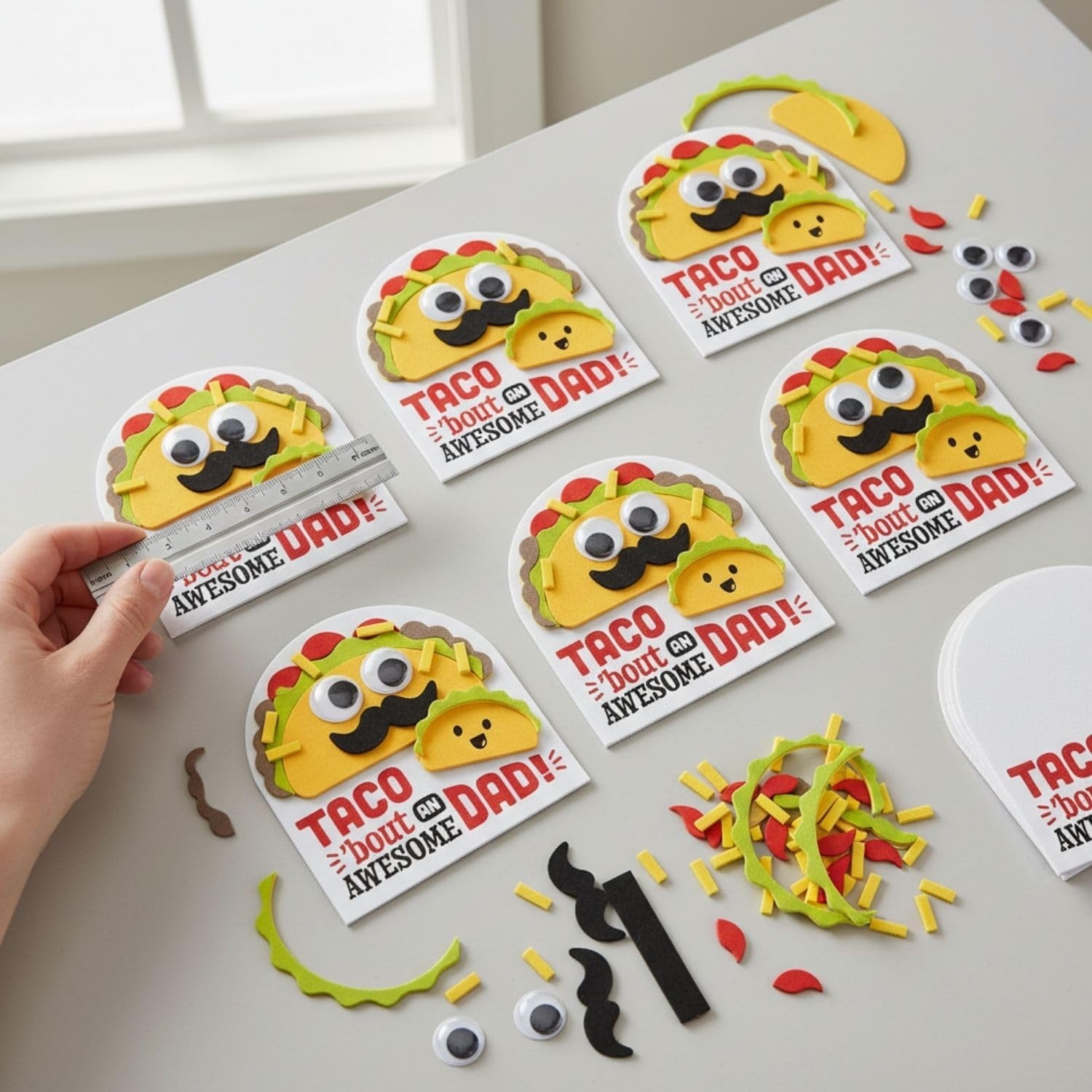 image:imageFun Express Taco Bout an Awesome Dad Magnet Craft Kit Makes 12