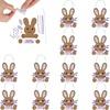 Fun Express Easter Bunny Bead Whiskers Sign Craft Kit – 12 Sets – Perfect for Easter Baskets & Egg Hunt Activities