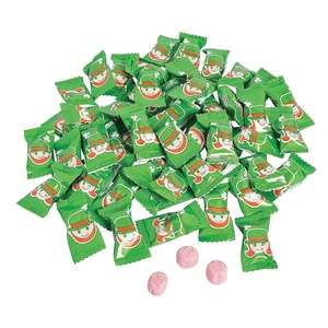 St. Patrick’s Day Leprechaun Sweet Cream Buttermints Candy – 108 Pieces – Individually Wrapped