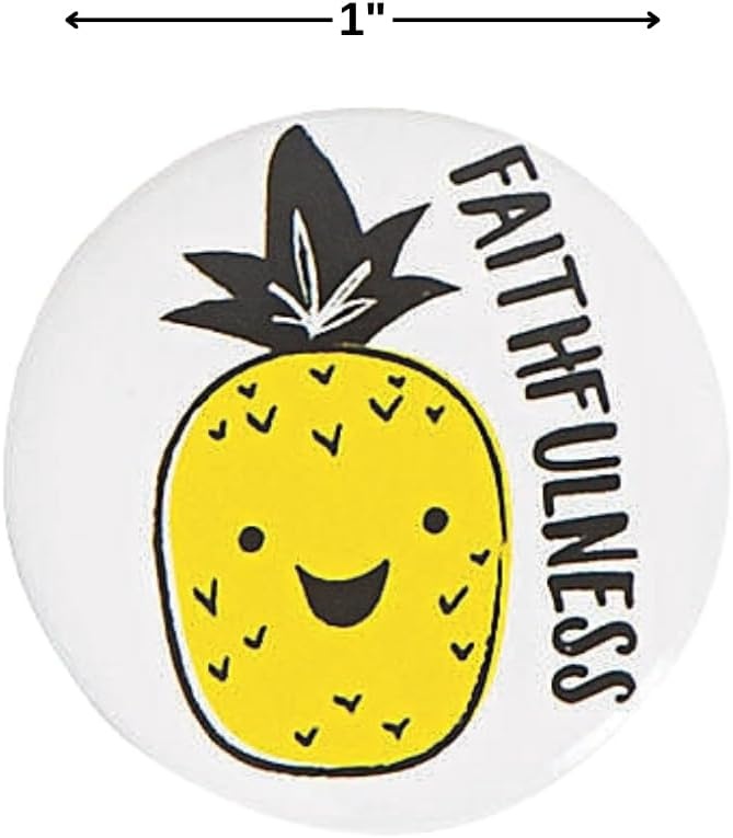 image:imageFun Express Mini Christian Pin Set 48 Pack Religious Faith Button Pin for Kids BibleBased Design Perfect for Sunday School Church Events amp Christian Fall Festival Great for VBS amp Youth Groups