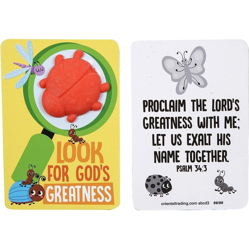 image:imageFun Express 1 14 Bulk 48 Pieces Zoom in VBS Watch it Grow Water Toys with Card Vacation Bible School Supplies