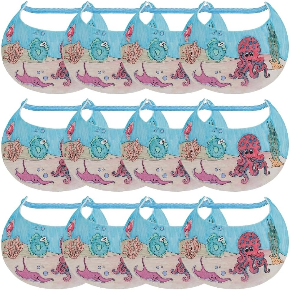 image:imageFun Express Color Your Own Foam Under The Sea Visor Craft Kit Crafts for Kids and Fun Home Activities VBS Vacation Bible School SuppliesDecor