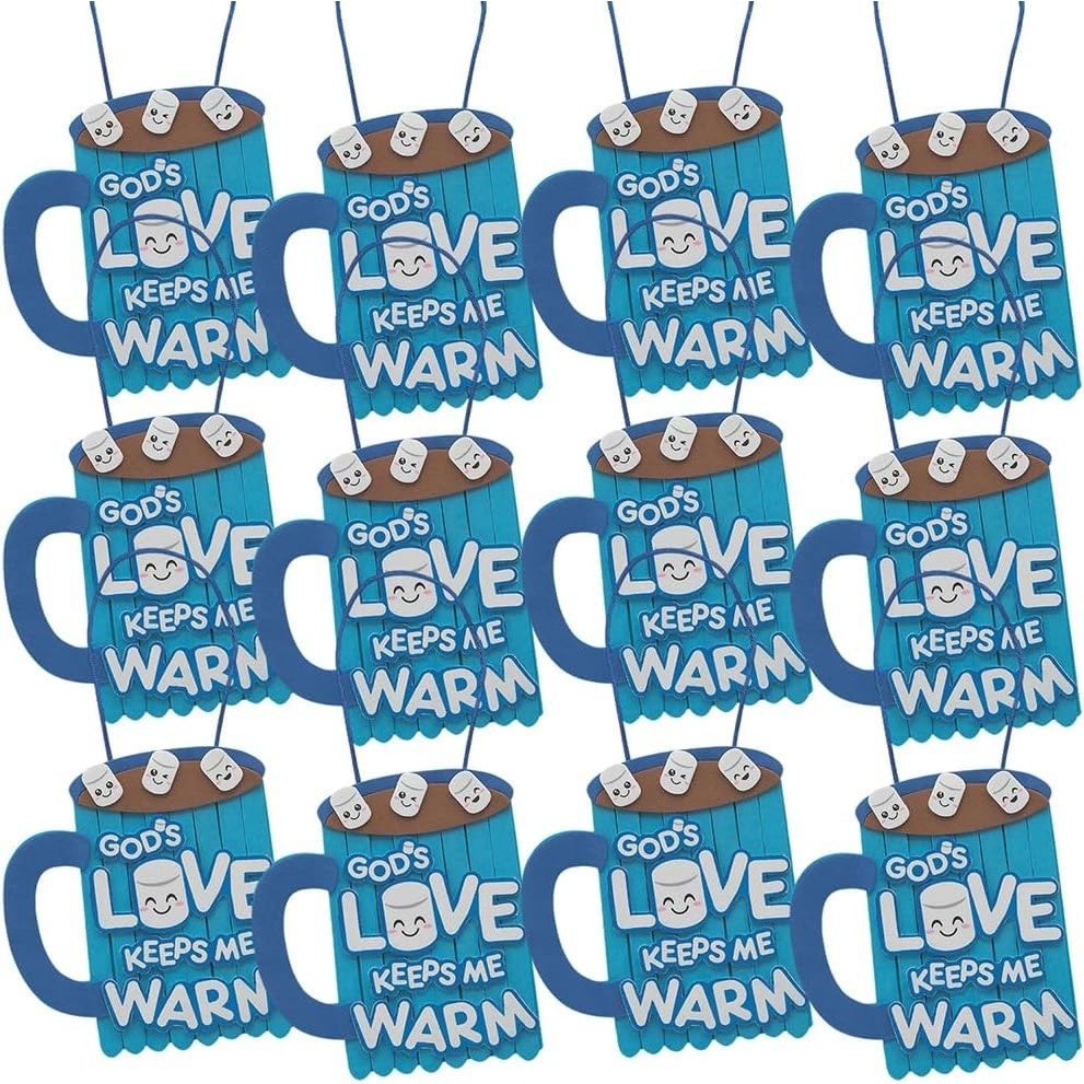 image:imageFun Express Gods Love Keeps Me Warm Craft Kit  Craft Kits  12 Pieces VBS 2026