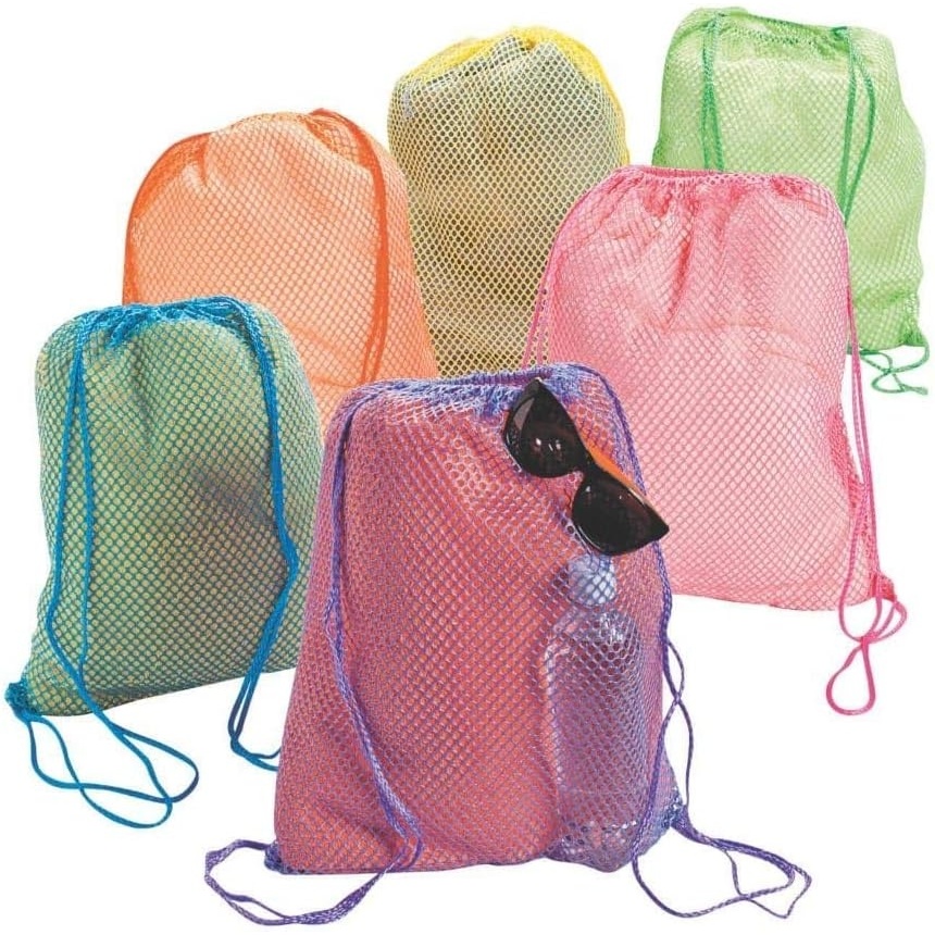 image:imageFun Express Neon Net Backpacks 1 Dozen  VBS 2026Multicolor