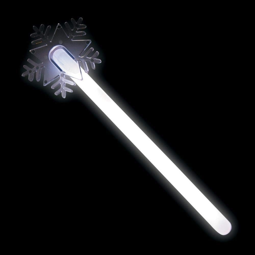 image:imageFun Express Snowflake Light Up Glow Wands for Winter Set of 12 VBS 2026