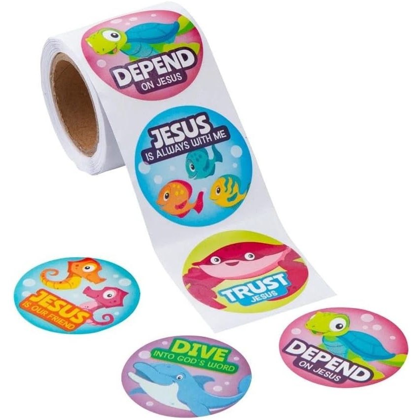 image:imageFun Express Under the Sea VBS Sticker Roll  100 Pc