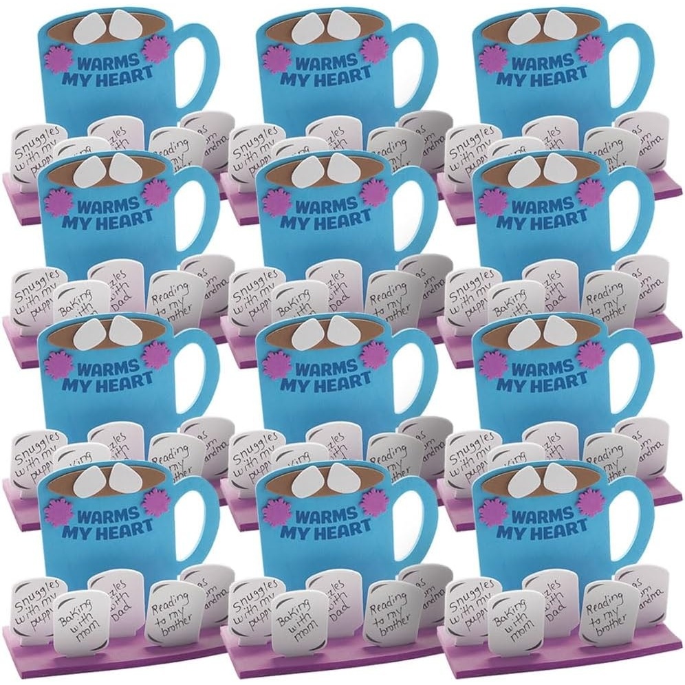 image:imageFun Express Warms My Heart Cocoa Mug Craft Kit Craft Kits VBS 202612 Pieces