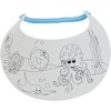 Fun Express Color Your Own Foam Under The Sea Visor Craft Kit – Crafts for Kids and Fun Home Activities – VBS Vacation Bible School Supplies/Decor