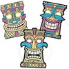 Fun Express Color Your Own Tiki Mask – Crafts for Kids and Fun Home Activities – VBS Vacation Bible School Supplies/Decor