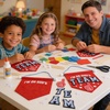 Fun Express I’m On God’s Team’ Red Felt Banner Craft Kit – 12 Sets – Perfect for DIY Religious Decorations, Church Events & Sunday School Activities