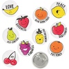 Fun Express Mini Christian Pin Set 48 Pack – Religious Faith Button Pin for Kids | Bible-Based Design | Perfect for Sunday School, Church Events & Christian Fall Festival Great for VBS & Youth Groups