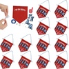 Fun Express I’m On God’s Team’ Red Felt Banner Craft Kit – 12 Sets – Perfect for DIY Religious Decorations, Church Events & Sunday School Activities