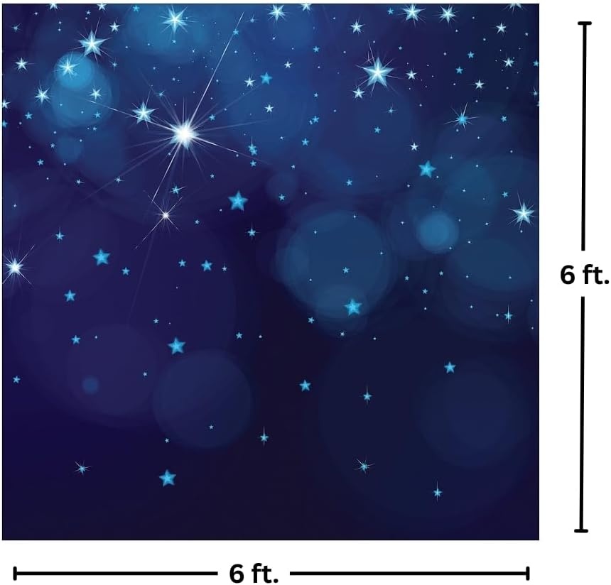 image:imageFun Express Midnight Blue Starry Night Banner Vibrant Party Decor Birthdays Weddings Receptions Holiday Parties amp Themed Events Perfect for Adding a Magical Touch to Any Celebration 1 Piece VBS 2026