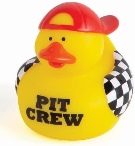 image:imageFun Express Race Car Driver Rubber Duckies Fun Toys and Party Favors for Kids Birthdays Weddings and Special Events Perfect for Celebrations Goodie Bags and More 12 Pieces