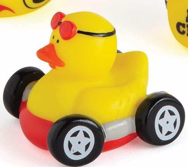 image:imageFun Express Race Car Driver Rubber Duckies Fun Toys and Party Favors for Kids Birthdays Weddings and Special Events Perfect for Celebrations Goodie Bags and More 12 Pieces