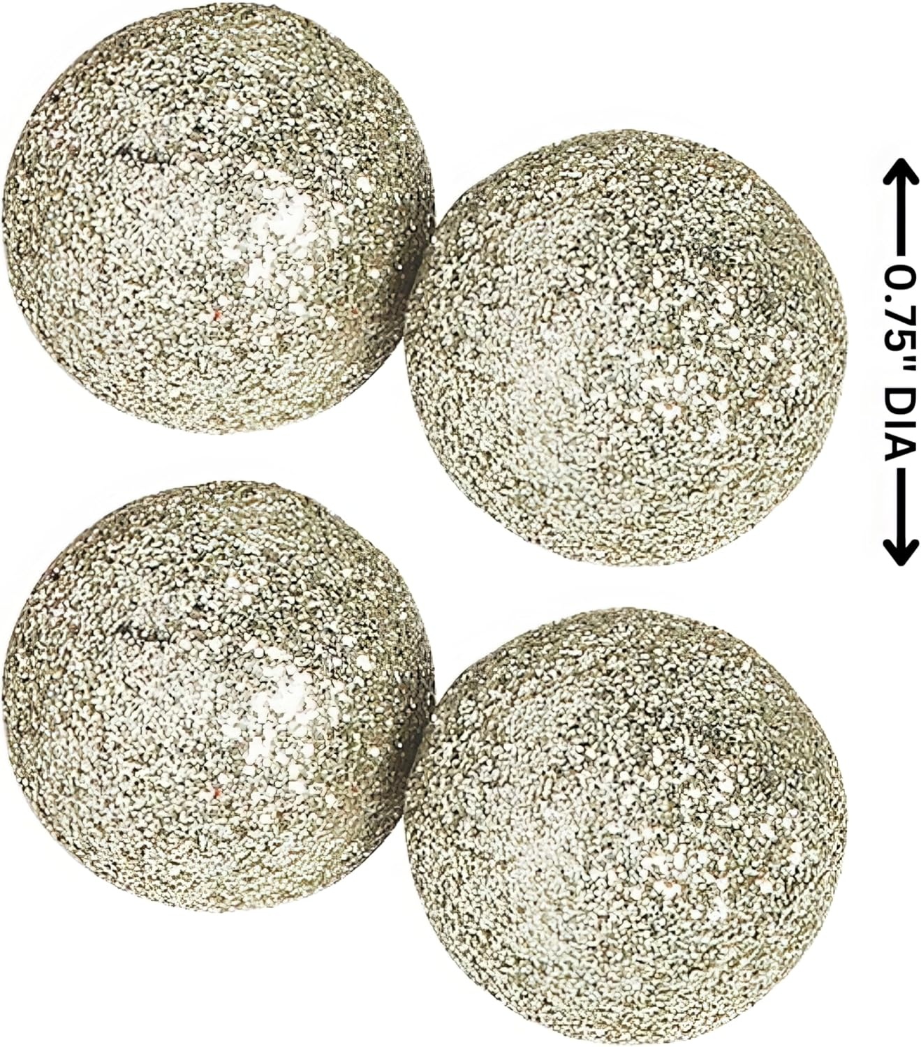 image:imageFun Express Silver Glitter Ball Vase Filler Sparkling Party Dcor Centerpieces Weddings Events amp Special Occasions Adds Glamorous Touch Table Settings Perfect for Floral Arrangements 40 Pieces