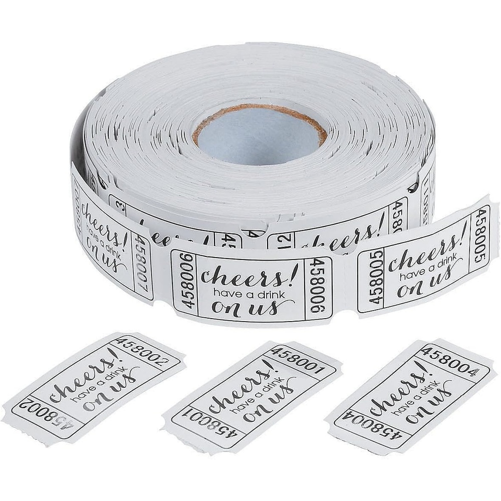 image:imageFree Drink Ticket Roll 500 tickets Perfect for Wedding and Parties