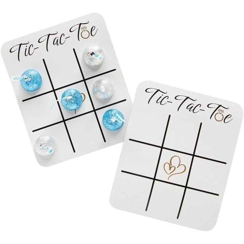 image:imageFun Express TicTacToe Wedding Game Cards  12 Pc