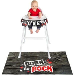 Rockstar 1st Birthday High Chair Decorating Kit – 2 Pieces