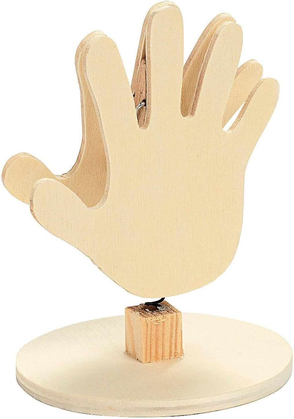 image:imageDo It Yourself Wood Praying Hands Note Holder Crafts for Kids and Fun Home Activities