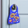 Fun Express DIY Foam Superhero Door Hanger Kit Makes 24 – Super Hero Party Favors, Craft Activity for Kids | Door Knob Sign with Self-Adhesive Foam Pieces | Perfect for Birthday Decorations, Classroom