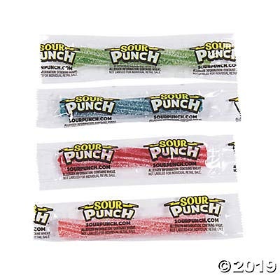 image:imageBulk Sour Punch Licorice Twists Candy 1800 Pieces 25 Lbs Bulk Parade Halloween and Pinata Candy