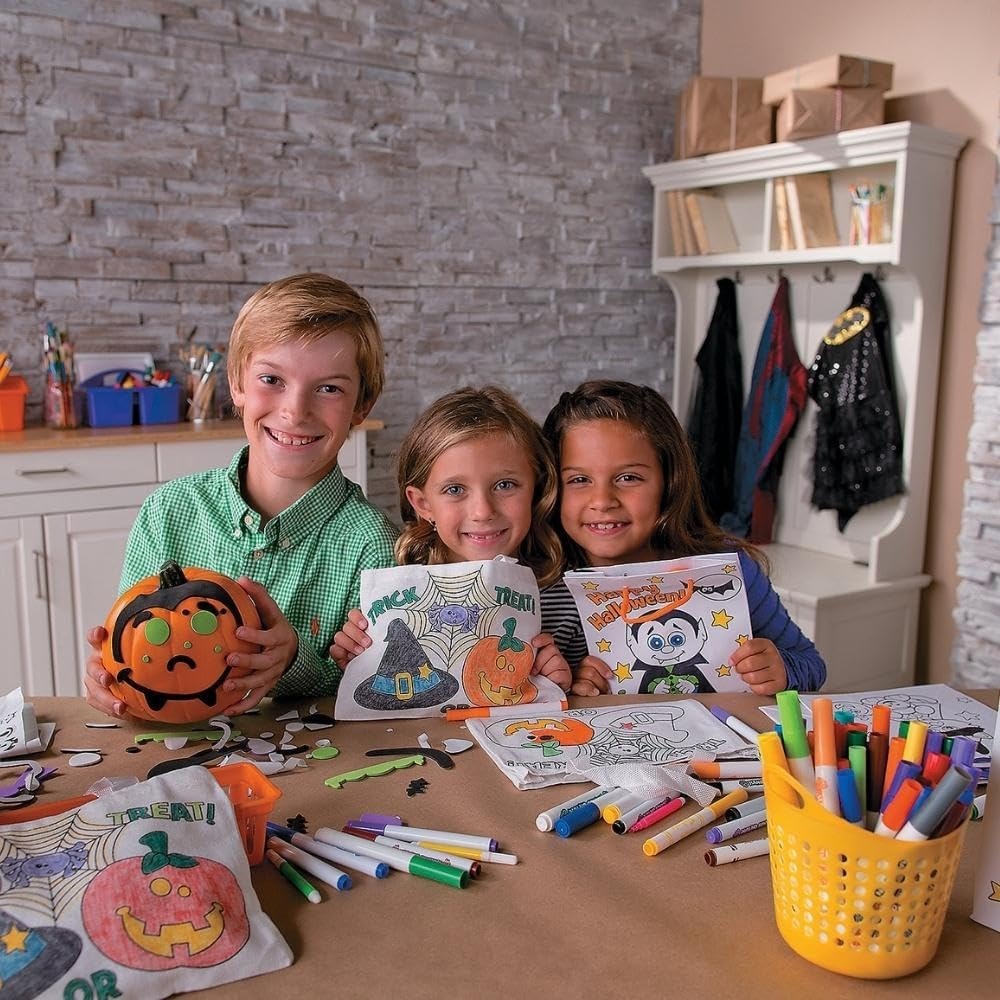 image:imageColor Your Own Halloween Bags Crafts for Kids and Fun Home Activities