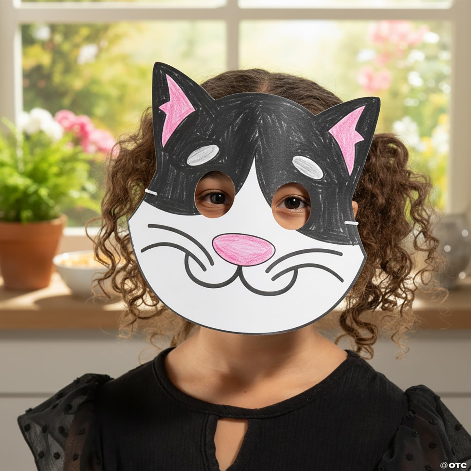 image:imageFun Express Color Your Own Cat Masks 12 Piece