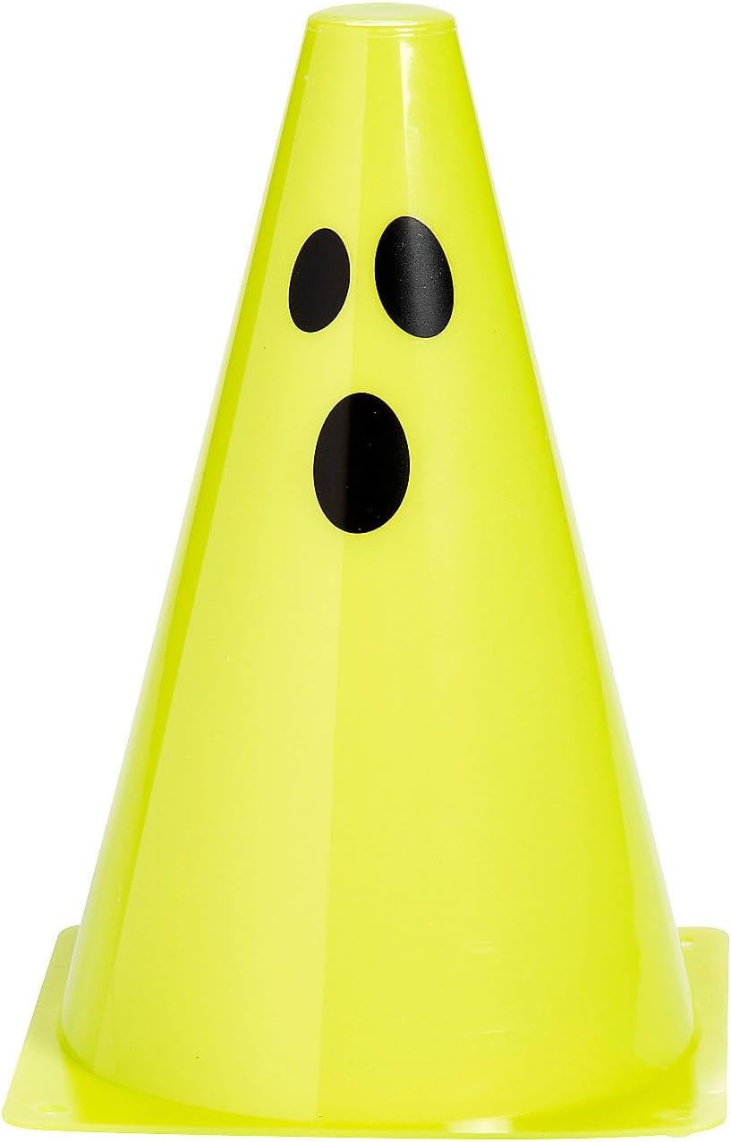 image:imageFun Express Glow in The Dark Ghost Traffic Cones 12 Pc