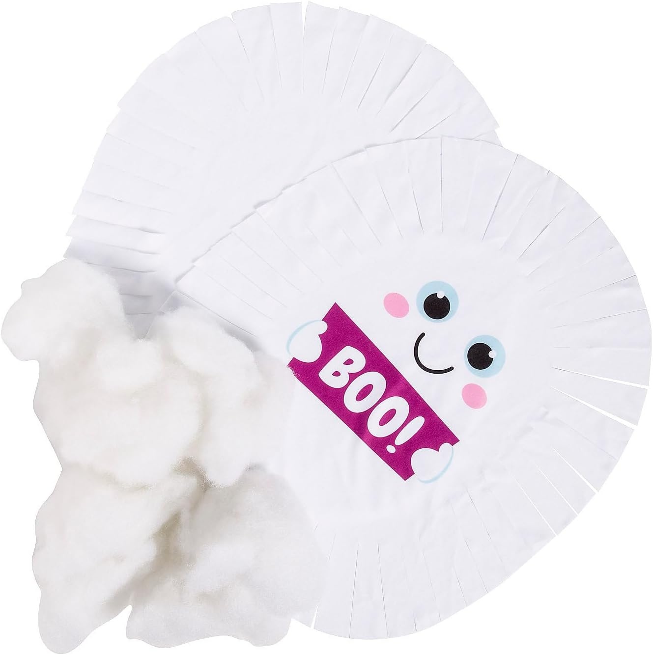 image:imageFun Express Halloween Ghost Fleece Tied Pillow Craft Kit Makes 6