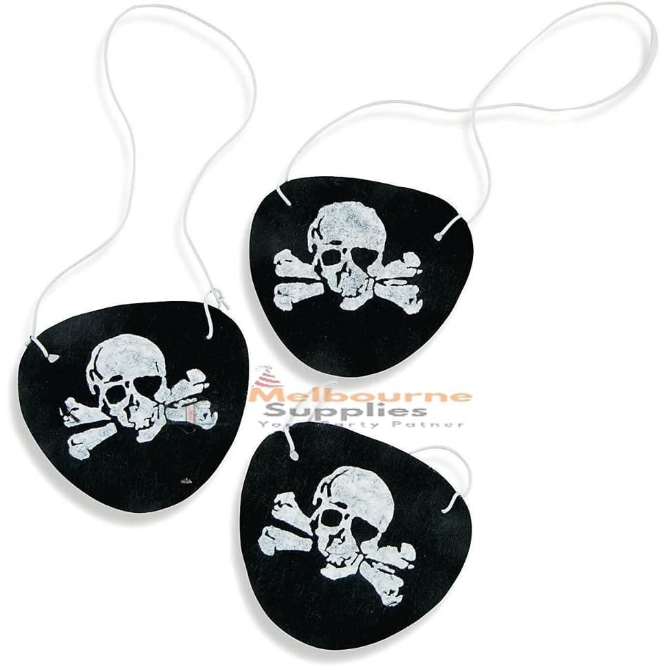 image:imageFelt Pirate Eye Patches 1 Dozen