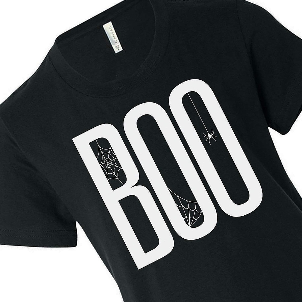 image:imageFun Express Boo Youth TShirt  Short Sleeve Trick or Treating Tee  Unisex 100 Combed Cotton Ideal for Halloween Fun Costume  1 Piece  Medium