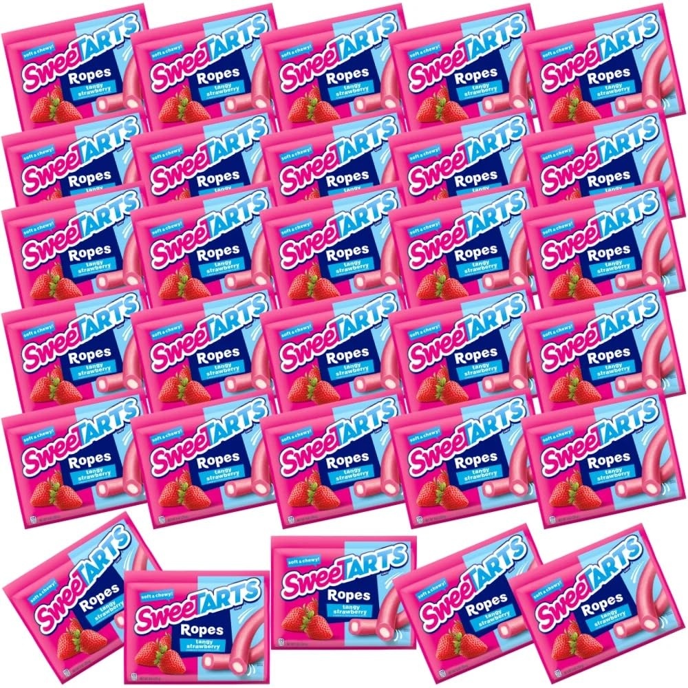 image:imageSweeTARTS Ropes Fruit Chewy Candy Variety Mix Pack of 30 Perfect for Buffets TrickorTreat Easter Birthdays and More